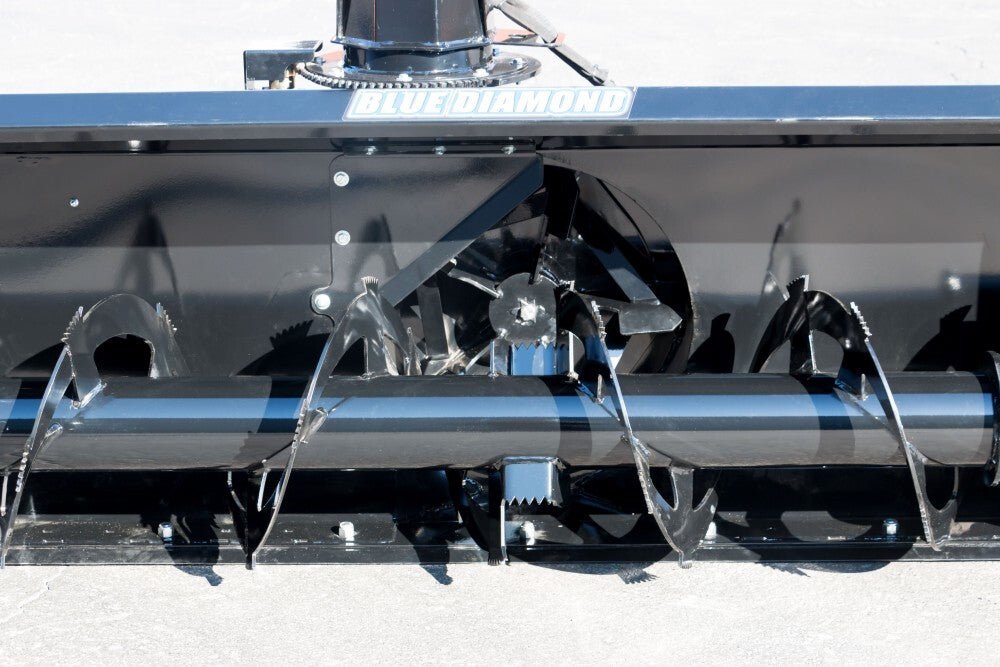 Blue Diamond® Heavy - Duty Skid Steer Snow Blower for Long - Term Use