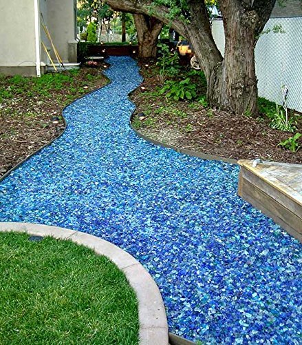 USA-made Recycled Crystal Green Glass for Diverse Landscape Use