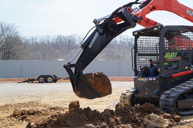 Blue Diamond® High - Performance Backhoe Attachment for Skid Steer