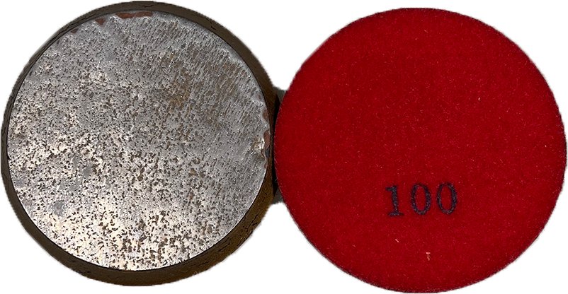 On Sale! 3-Inch Diamond-Implanted Floor Pad for Concrete Grinding