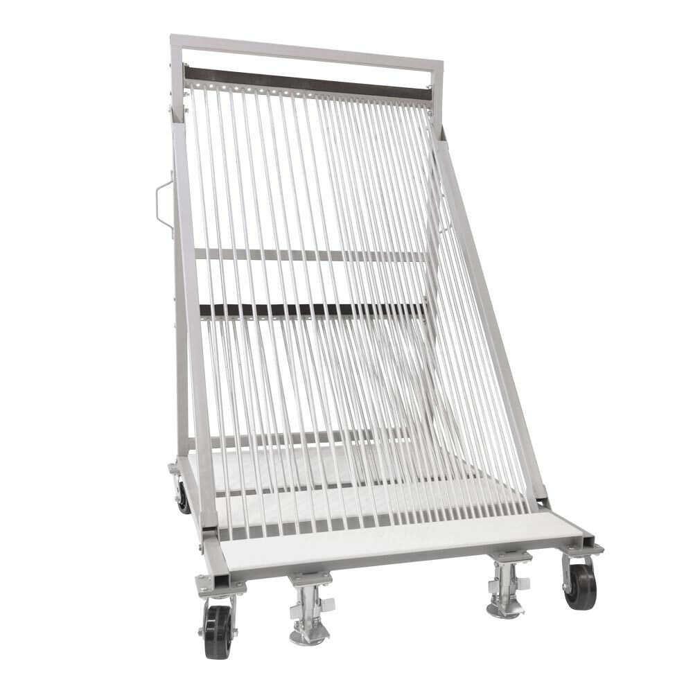 Compact Mini Harp Rack - HR - 4860 for Small - Space Glass Storage
