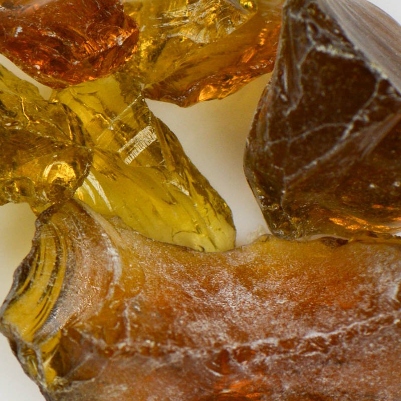 Amber Crystal Glass for Landscape Decorations