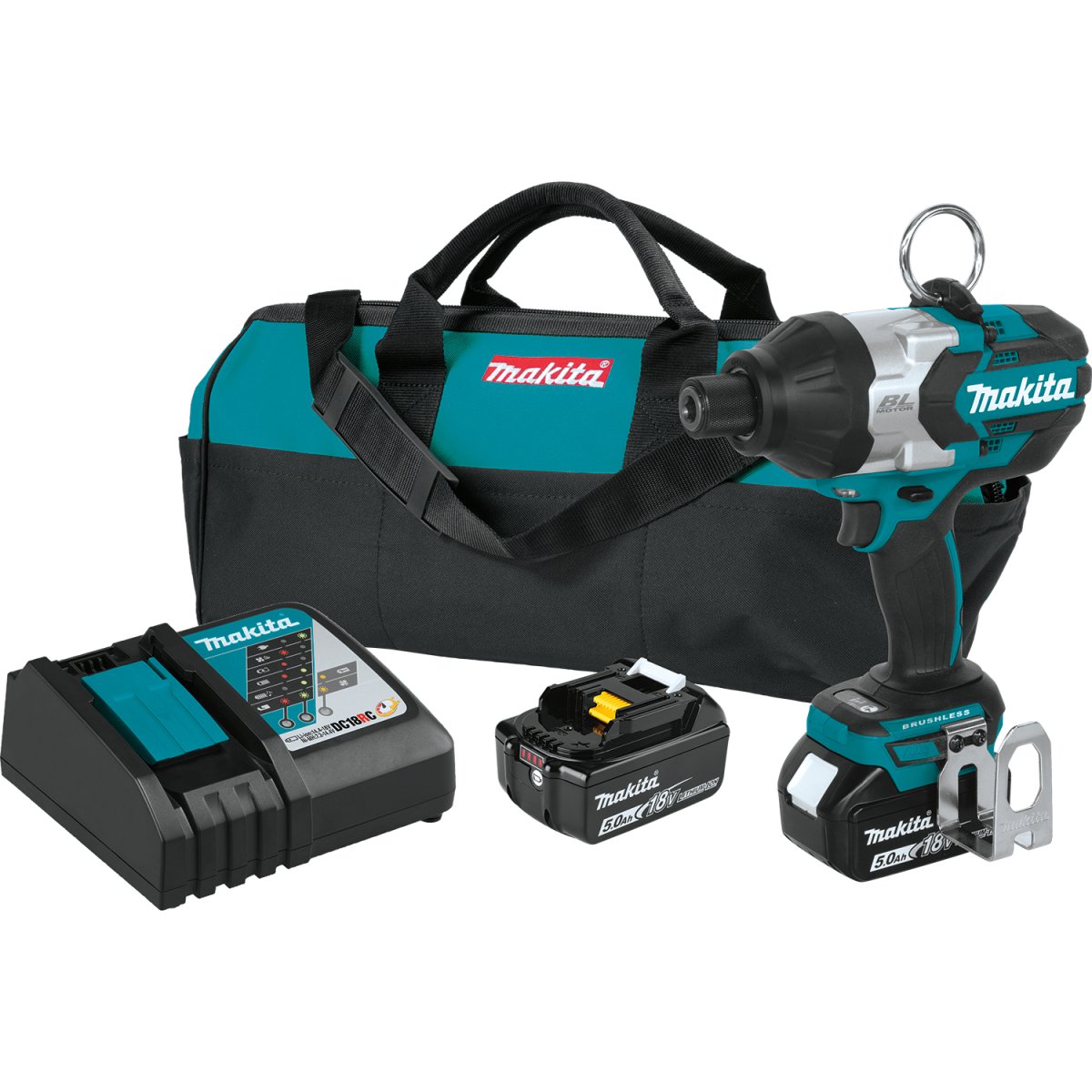 18V LXT® Brushless Cordless High-Torque 7/16 Hex Impact Wrench with Extended Runtime