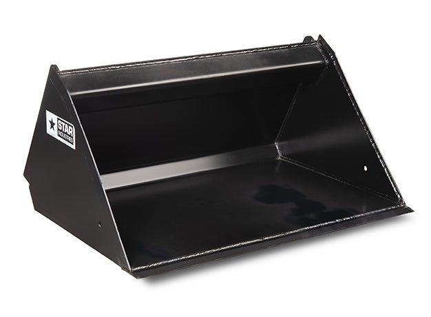 Heavy - Duty Low - Profile Mini Skid Steer Buckets for Mini Loaders