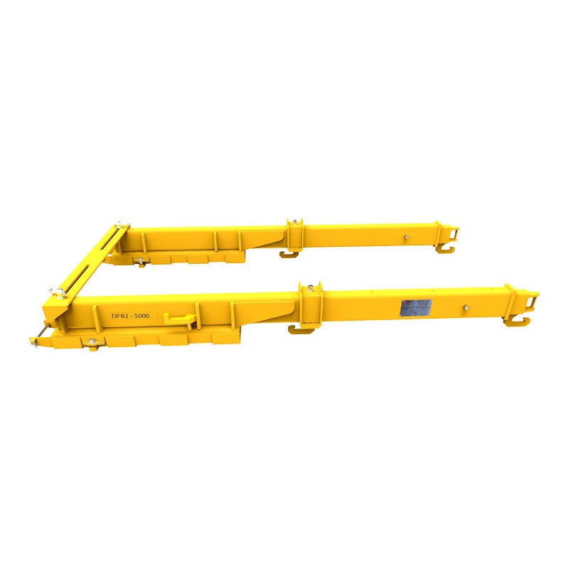 Durable Aardwolf Double Forklift Boom for Marble and Granite Handling