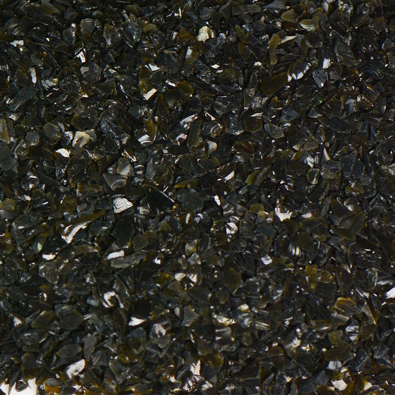 Recycled Black Terrazzo Glass for Various DIY and Decorative Projects
