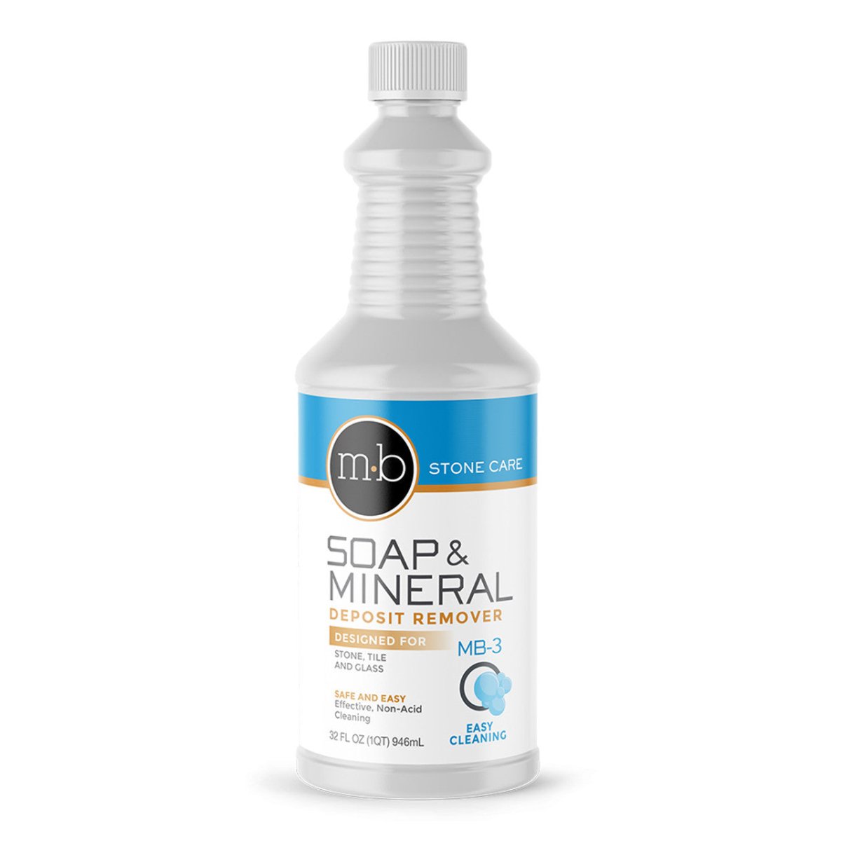 MB-3 Effective Soap & Mineral Deposit Remover for Multiple Surfaces