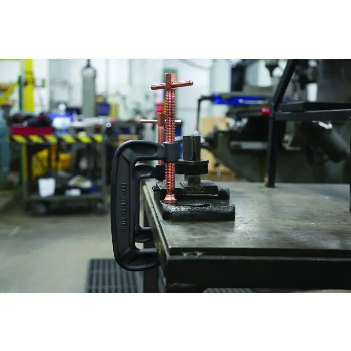 Heavy Duty 0 - 8 C - Clamp with Copper - Plated Spindle