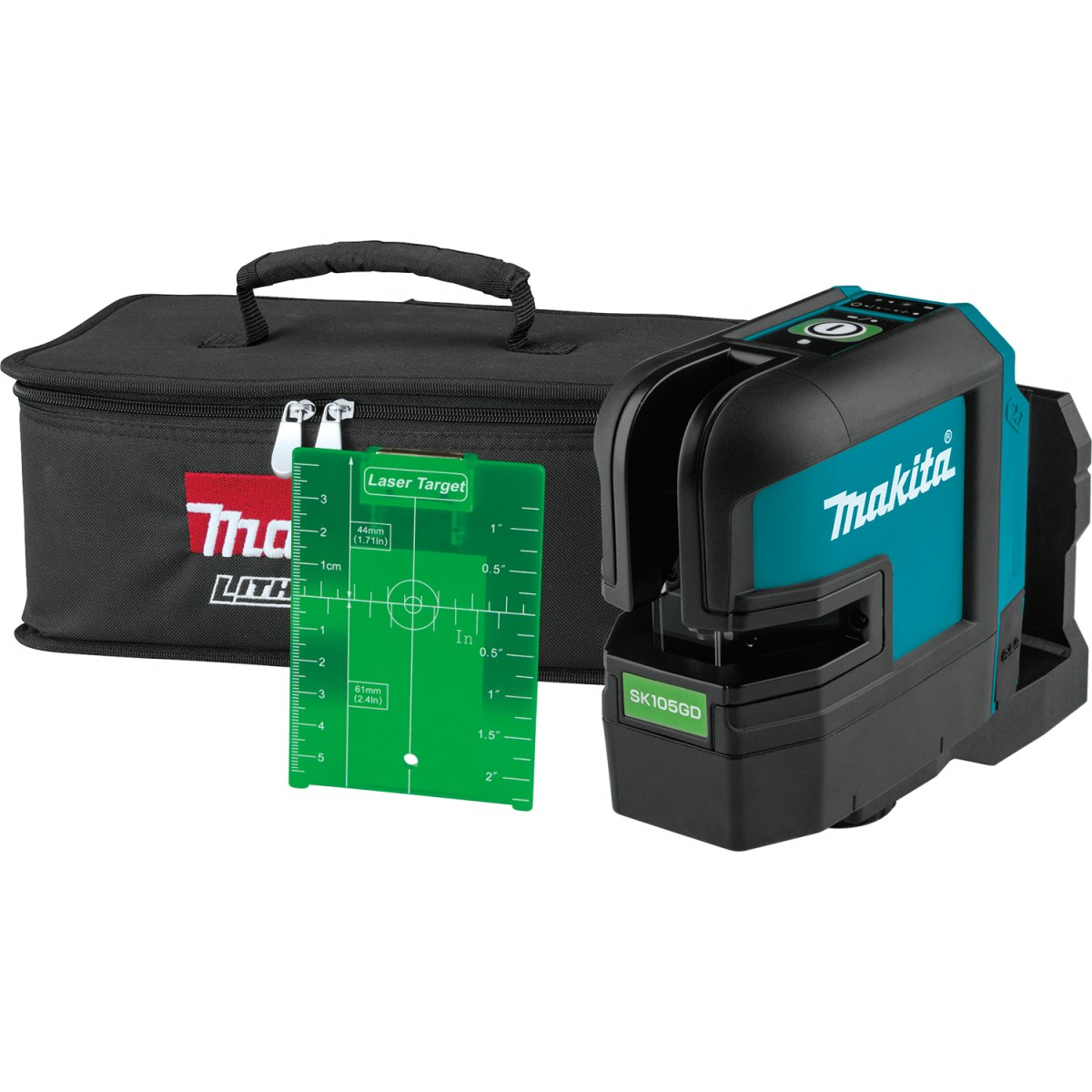 Makita 12V Max CXT® Lithium-Ion Cordless Self-Leveling Cross-Line Green Beam Laser Tool for Construction and Measurement