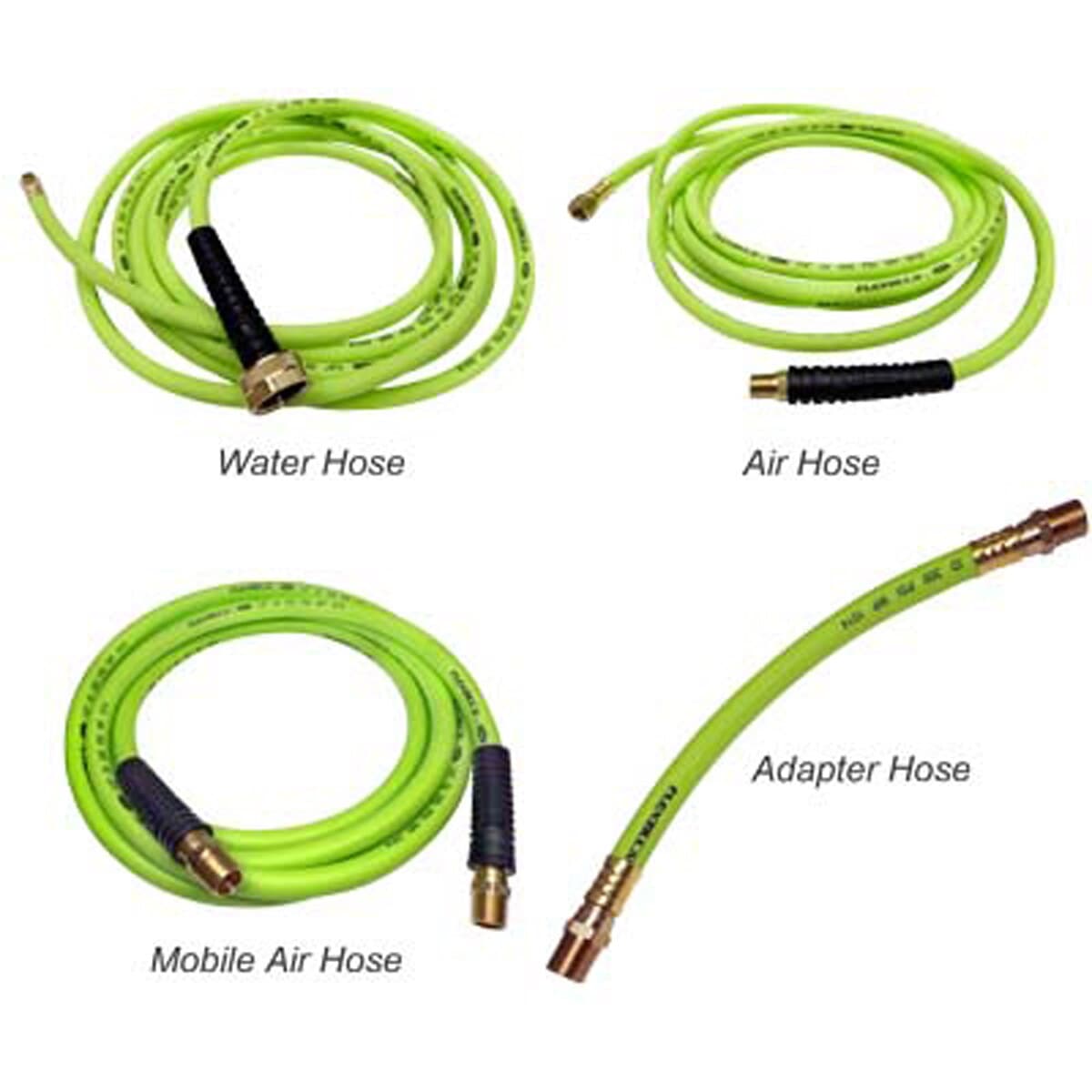 Alpha All-Weather Flexzilla Air and Water Hoses with Multiple Lengths