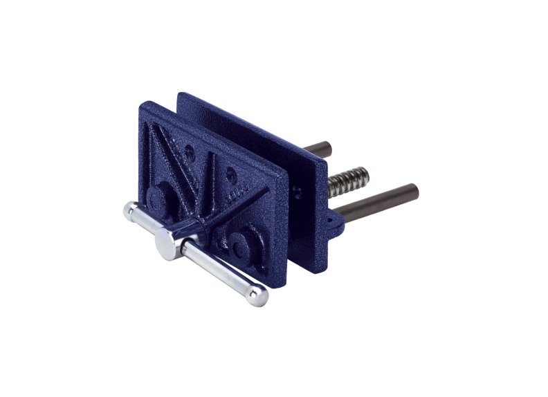 Set of 2, 6.5-Inch Jaw Width Light - Duty Woodworkers Vise with Mounted Base, 4.5 - Inch Max Opening
