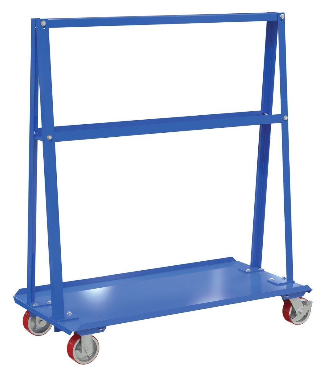 Heavy - Duty A - Frame Carts for Moving Bulky Material Sheets