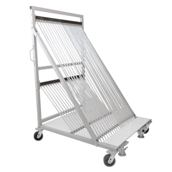 Compact Mini Harp Rack - HR - 4860 for Small - Space Glass Storage
