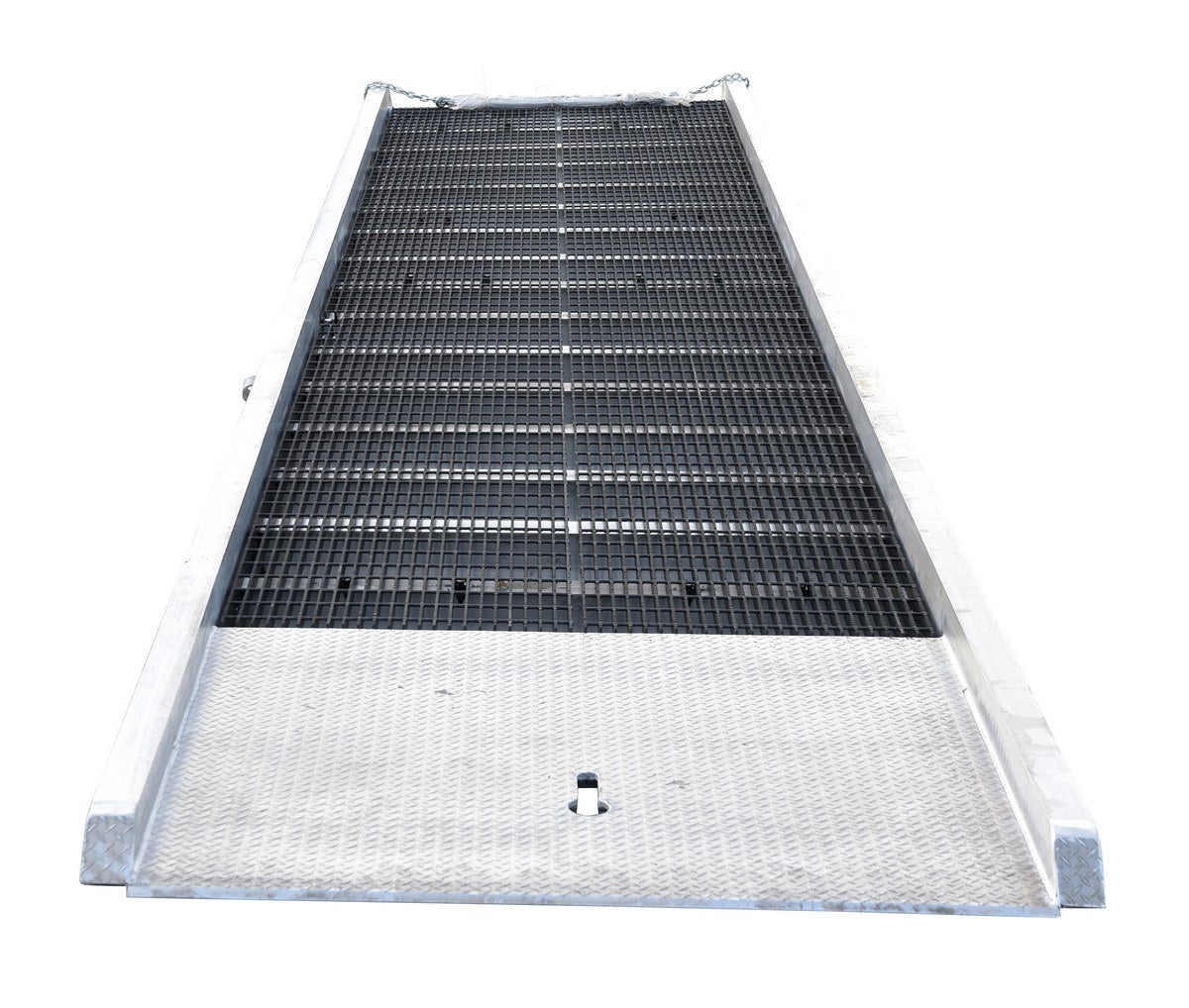 High - Quality Aluminum Yard Ramps with Steel Grading for Industrial Use