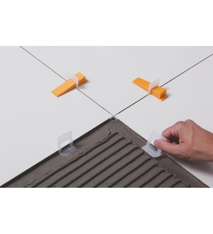 High - Quality Transparent Clip Leveling Spacers in 1.0mm, 1.5mm, 2.0mm & 3.0mm Sizes