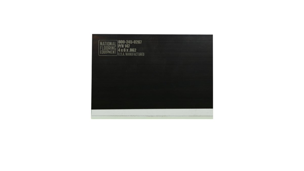 Double Edge 130 - D Blade for Flooring Equipment Scrapers