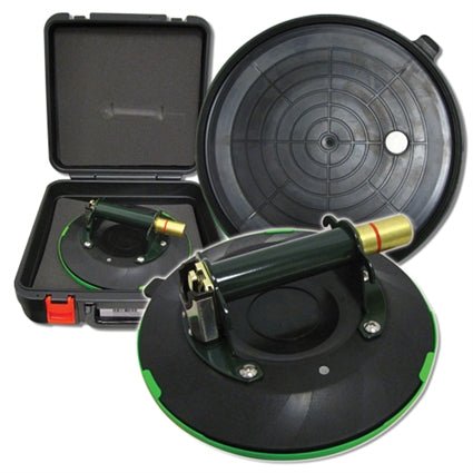 10-Inch Diameter Metal Handled Vacuum Cup for Lifting Large Smooth Panels