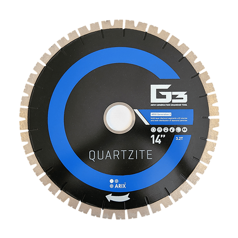 High - Performance ARIX G3 Blue Blade with 3 Notches for Cutting