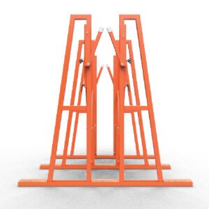 Abaco Triple Side Foldable A-Frame Truck for Handling Large Stone Slabs