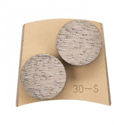 High - Efficiency Double Round Segments for Fast Concrete Grinding