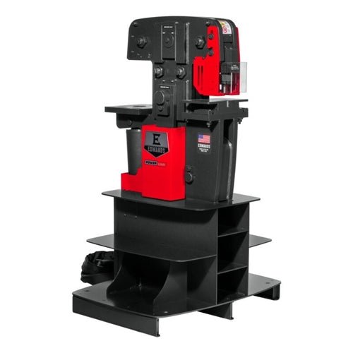 25-Ton Dual-Station Ironworker Machine with Enhanced Functionality