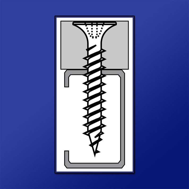 DAGGERZ High - Quality Phosphate - Coated Phillips Bugle Fine Drywall Screws in 6, 8, and 10 - Inch Sizes