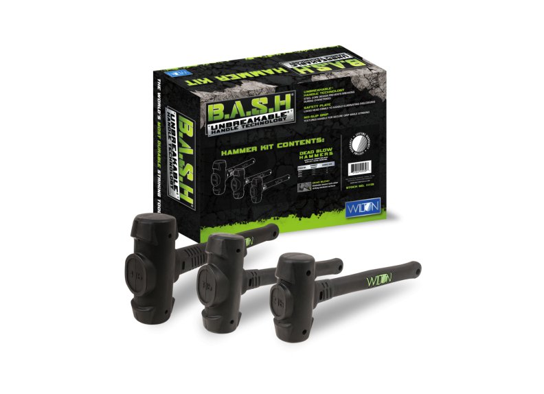 Wilton B.A.S.H® Professional Dead Blow Hammer Kit with Multiple Weights