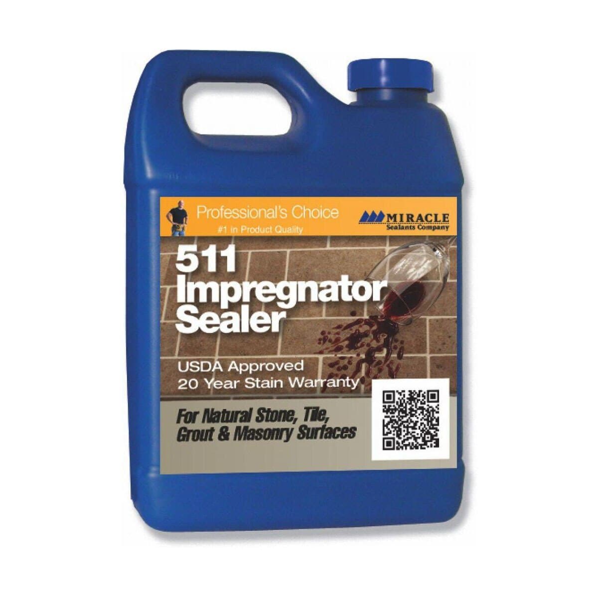 Miracle 511: Premium Impregnator Sealer for Stone, Tile, and More