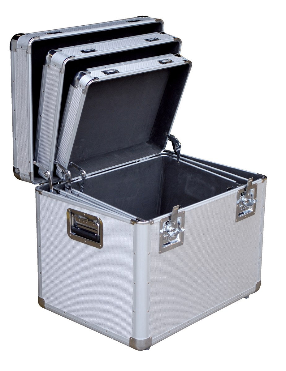 Durable Nestable Aluminum Storage Cases for Clean and Dry Storage