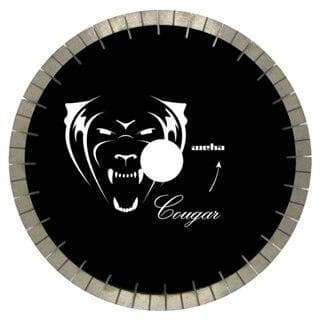 25mm High - Performance Black Cougar Diamond Bridge Saw Blade for Multiple Stones