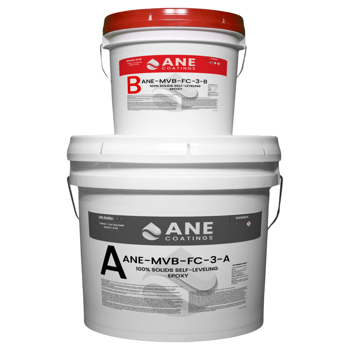 3-Gallon Epoxy Moisture Vapor Barrier Coating for Concrete and Flooring