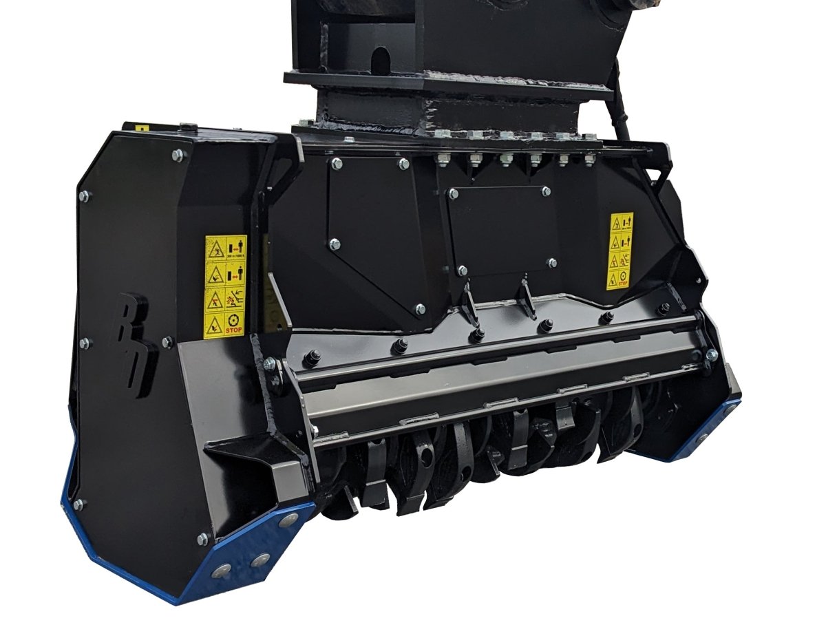Heavy - Duty Industrial Excavator Drum Mulcher for Efficient Forest Clearing