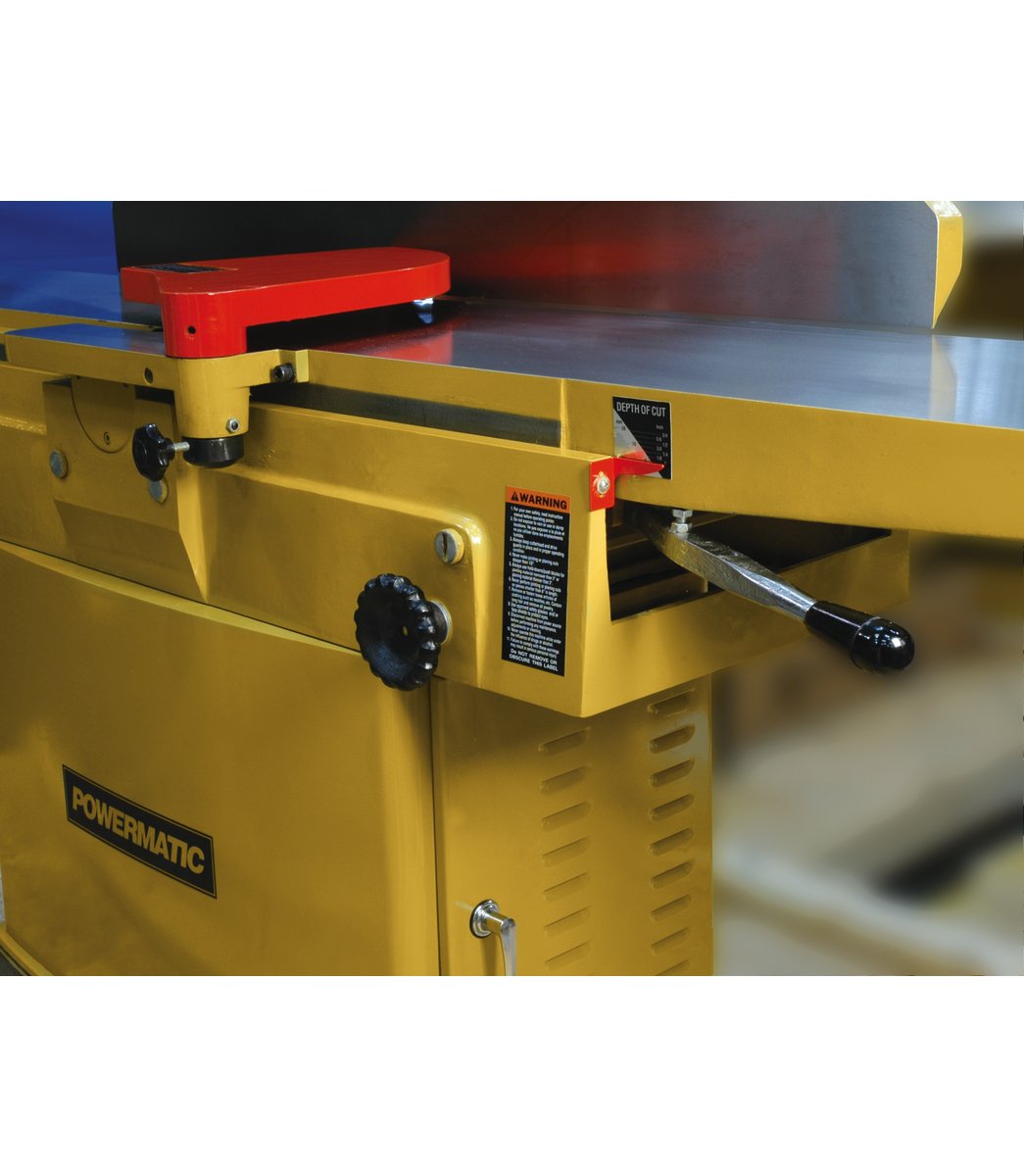 3HP Single-Phase 230V 1285 Woodworking Jointer with Helical Head for Precision Cutting