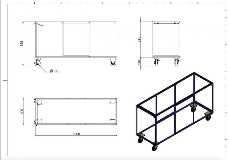 Aardwolf Budget-Friendly Stone Fabrication Table for Shop and Job Site Use