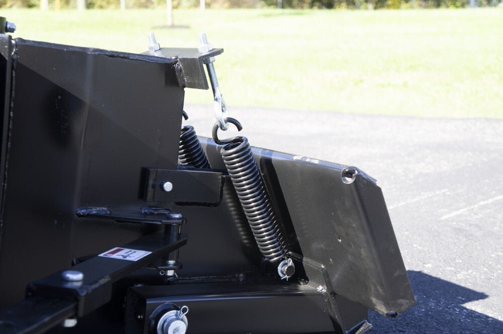 Blue Diamond® Manual Angle Mini Skid Steer V-Blade for Small Areas