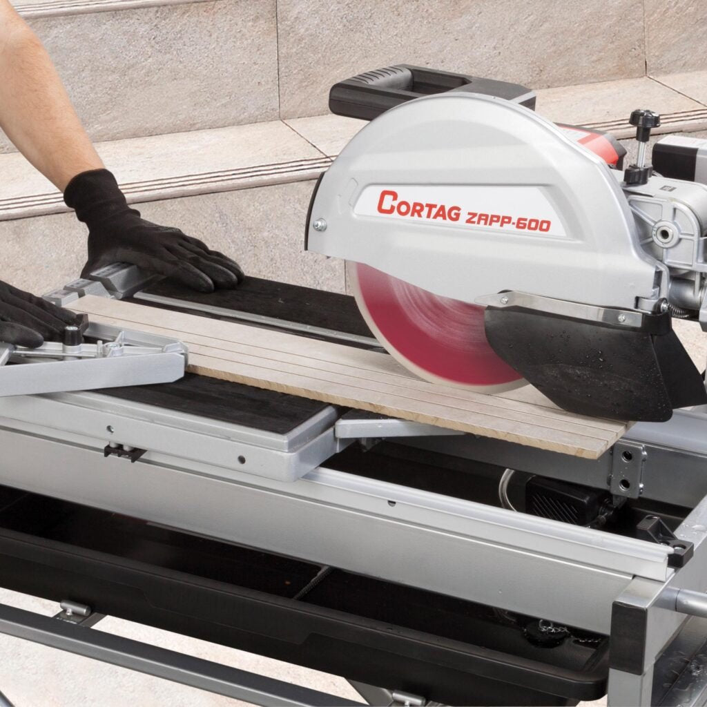Powerful Electric Wet Saw - Zapp 600 for Various Stones