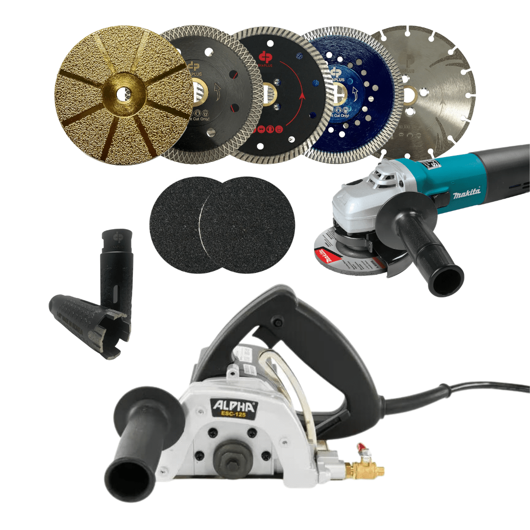 Fabrication Package Set - No. 6 for Professional Cutting and Polishing