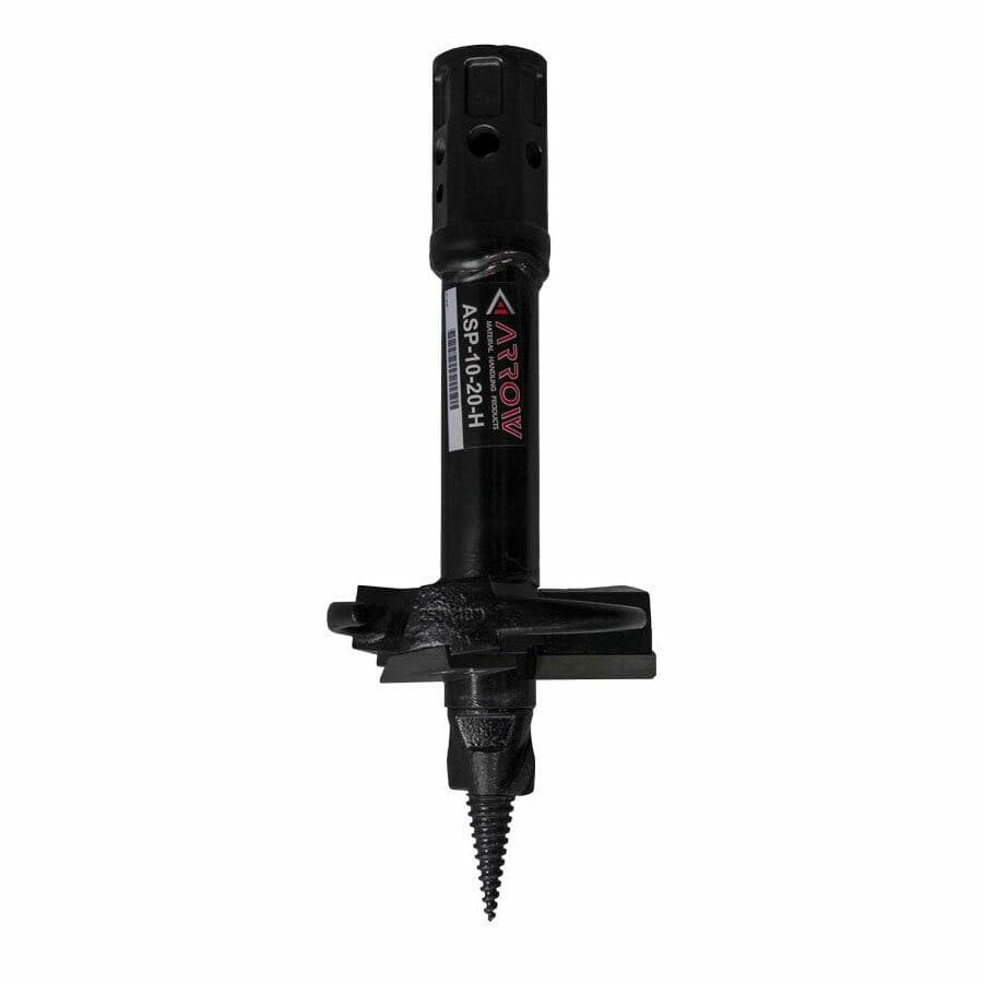 Efficient Auger-style Stump Planers for Tree Stump Removal