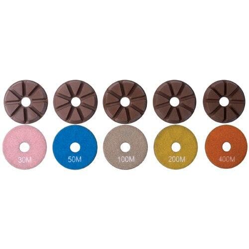 3-Inch High-Performance Hybrid Metallic Floor Polishing Pads