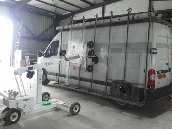 GRM250 Manual Glass Handling Robot for Efficient Glass Moving