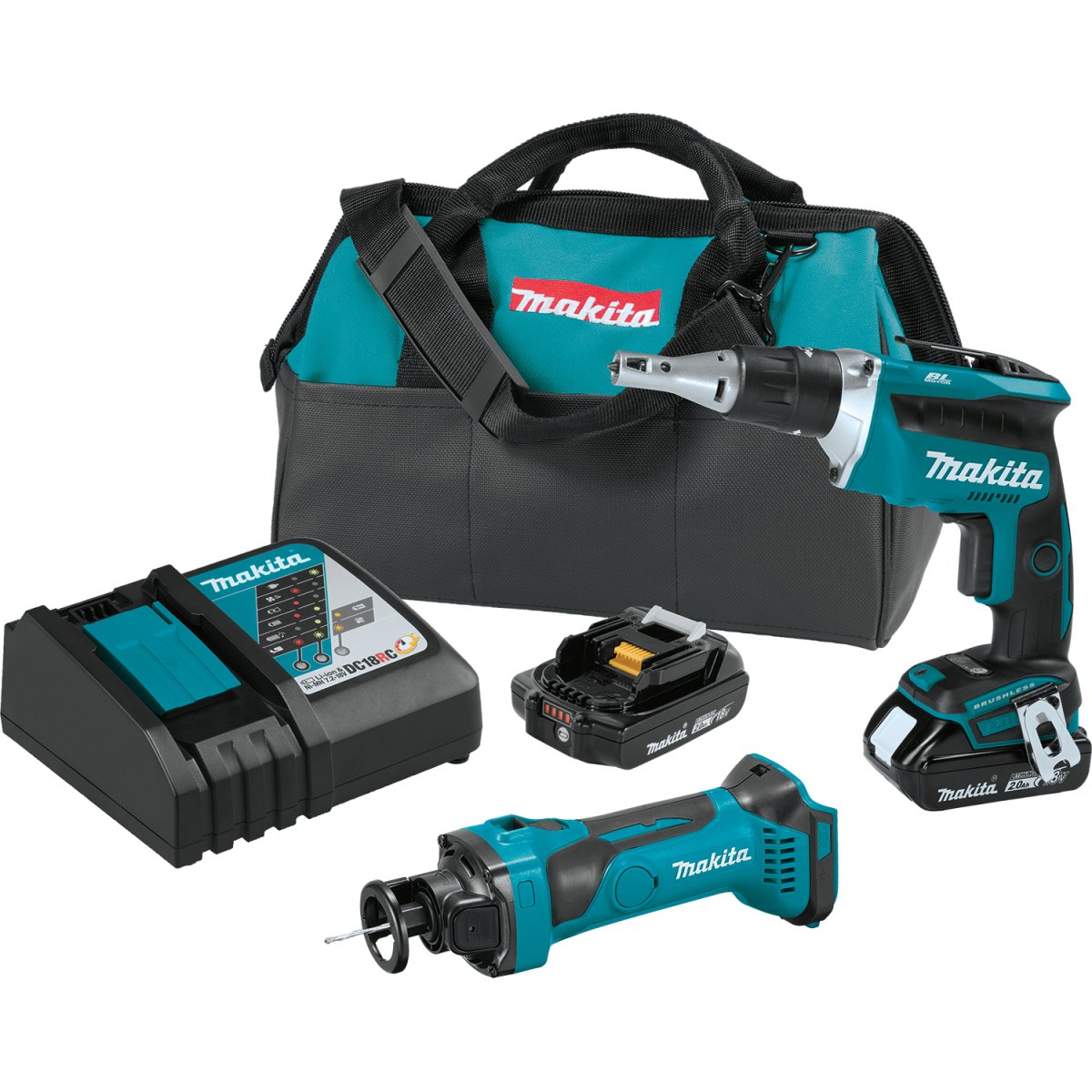 18V LXT® Cordless 2-Piece Combo Kit with Advanced Lithium-Ion Batteries