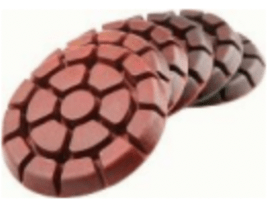 High - Quality Copper Metal Resin Polishing Pads for Stone and Concrete Surfaces