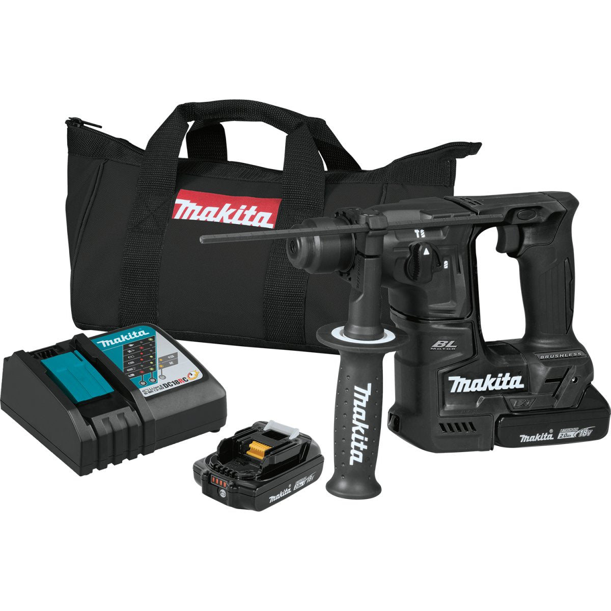 18V LXT® Lithium-Ion Sub-Compact Brushless Cordless Rotary Hammer Drill for Tight Spaces, Compatible with SDS-PLUS Bits