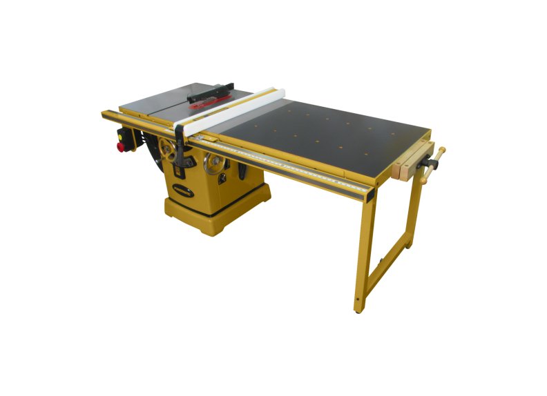 3HP 1PH 230V 50 RIP Powermatic 2000B Table Saw with Accu - Fence & Workbench