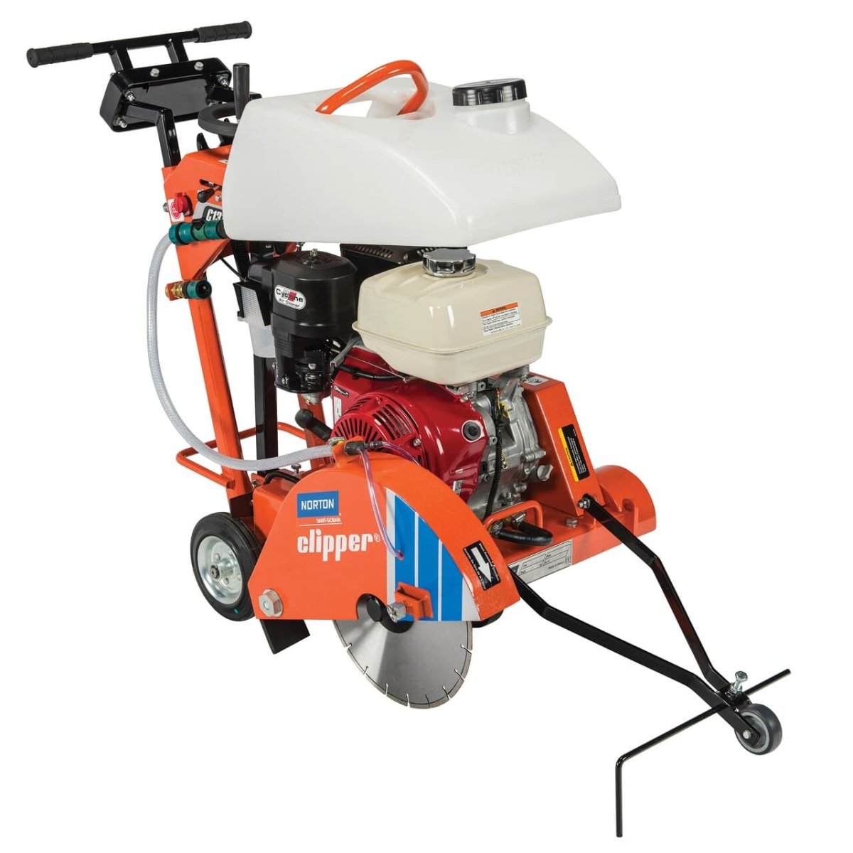 Clipper C1318P Gas-Powered Small Push Walk-Behind Saw with Enhanced Features