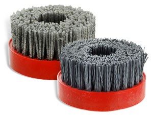 High - Quality 4.5″ (115mm) Silicon Carbide Antique Brush for Stone Fabrication