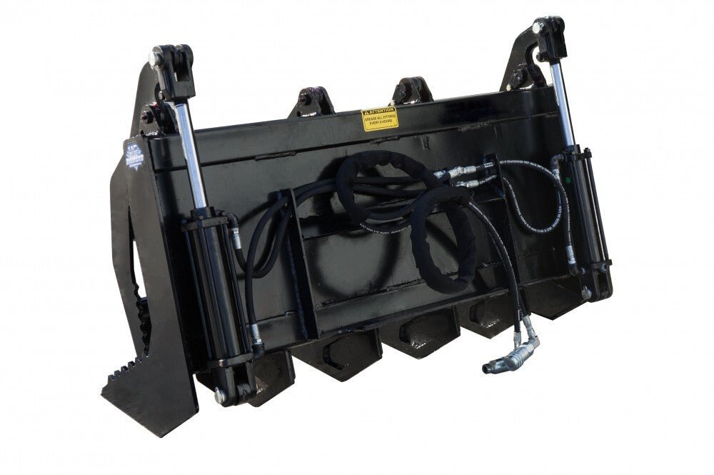 Blue Diamond® Mini Grapple Rake - Ideal Attachment for Mini Skid Steers