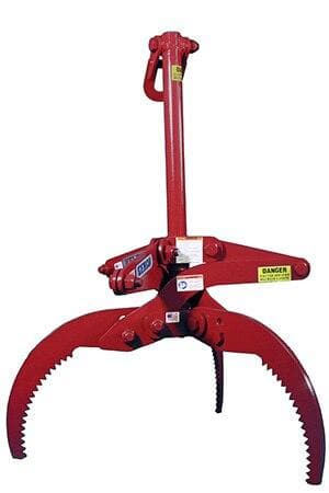 MG6000 Rocklift - Heavy - Duty Mechanical Grapple for Lifting Rocks and Debris
