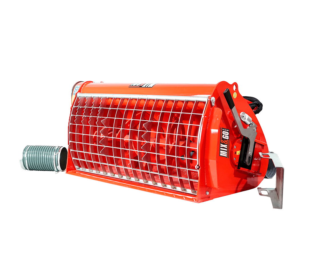 Eterra's High - Performance Mix & Go 450 Concrete Mixer for On - the - Move Work