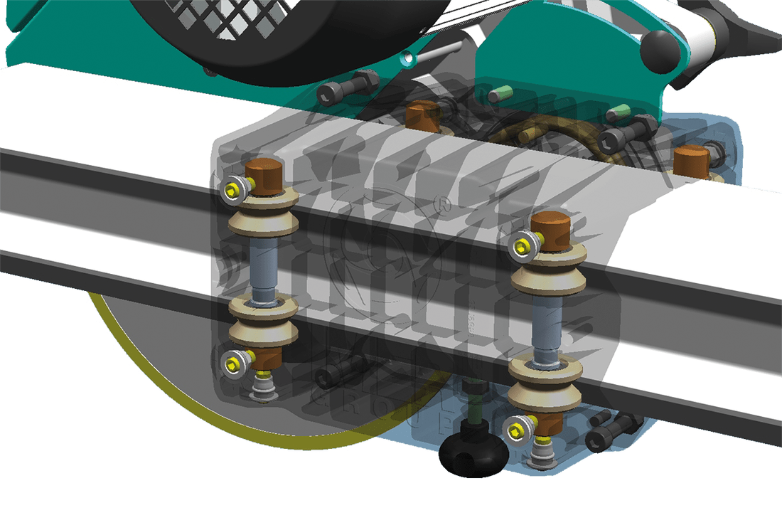 Powerful and Portable 200VA Combicut Tile Saw for Installers